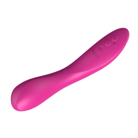We-Vibe Rave 2 - лучший вибратор для точки G (2 мотора, приложение We-Connect) розовый